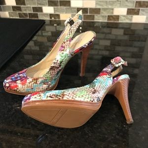 Nine West slingbacks